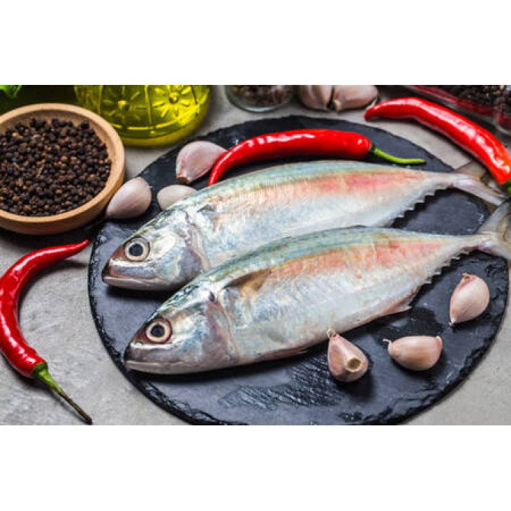 Cleaned Indian mackerel Large / അയല (350-400gm) 