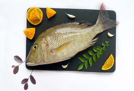 Cleaned Emperor  / Yellow Eari / ഏരി Pcs - 400gm