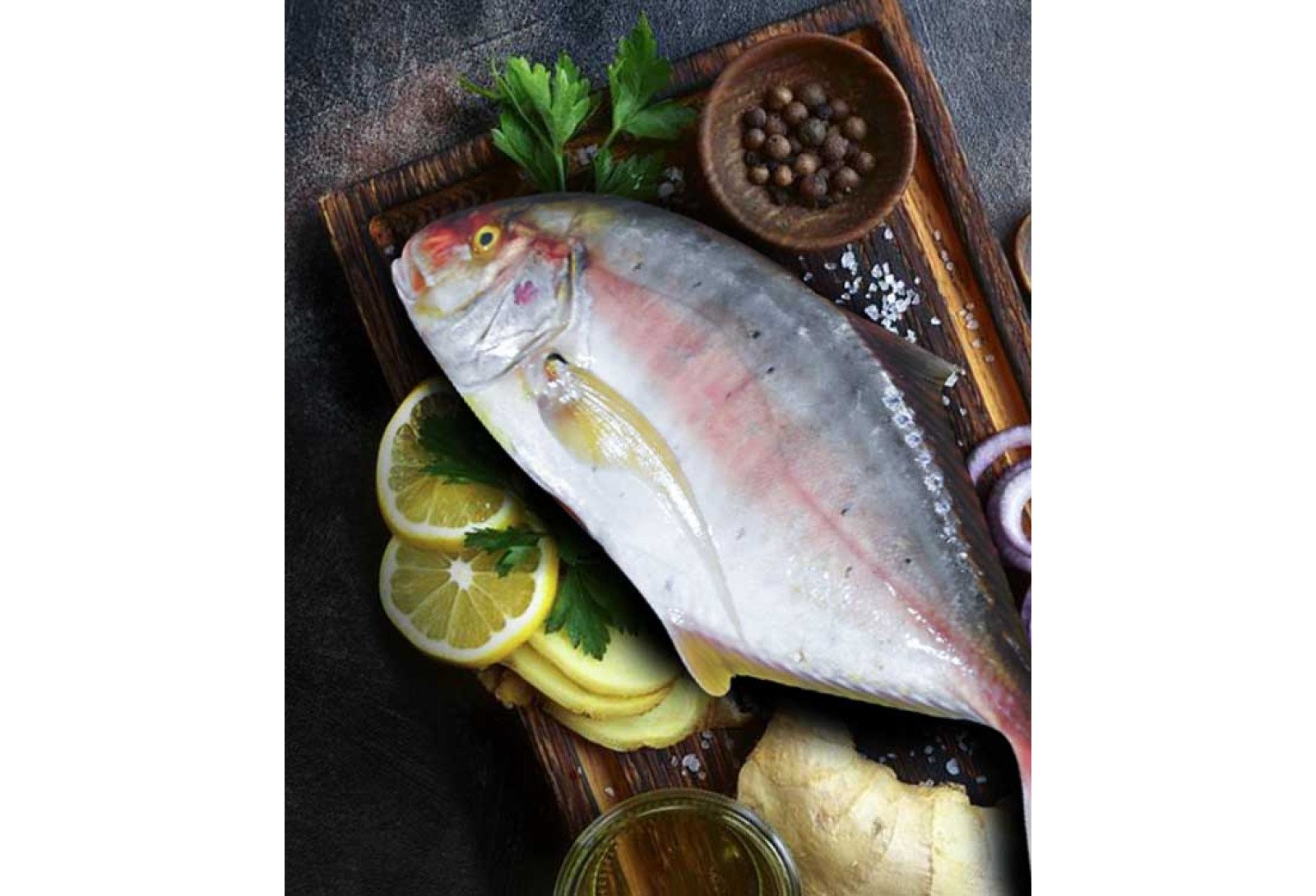 Cleaned Trevally / Ayala Vatta / വറ്റ (400gm) 