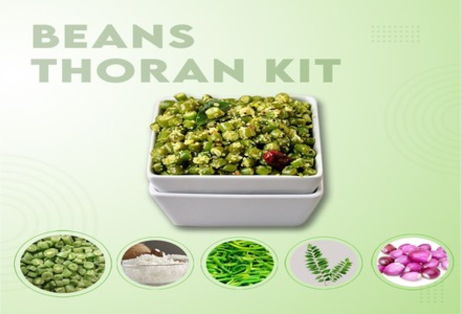 Instant Beans Thoran Kit - 400 gm