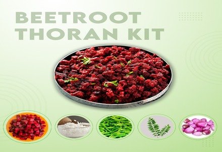 Instant Beetroot Thoran Kit -  400 gm