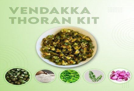 Instant Vendakka Thoran Kit - 400 gm