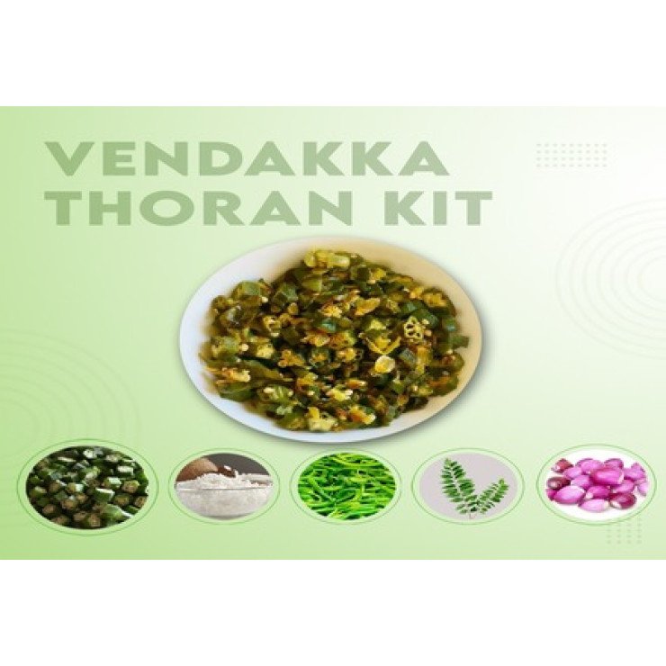 Instant Vendakka Thoran Kit - 400 gm