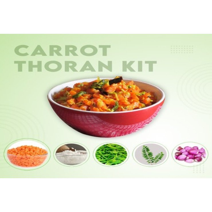 Instant Carrot Thoran Kit - 400 gm