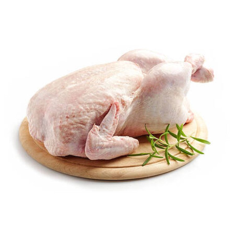 Premium Whole Chicken Skin-on (Uncut)  (950gm - 1.200gm)