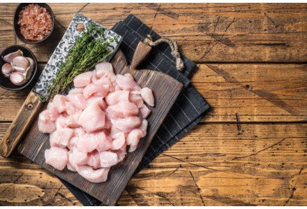 Farm Fresh Boneless Chicken Cubes - 400gm