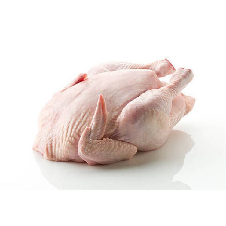 Premium Whole Chicken Skin-On (4 Pcs) (950gm -1.200gm)